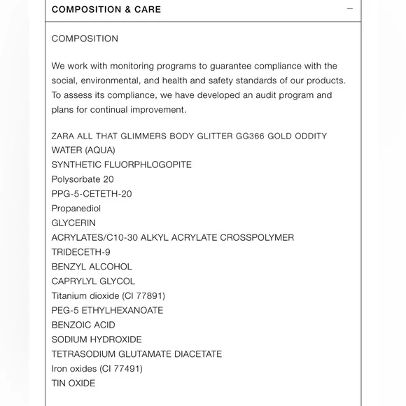 ✨SALE ✨ ZARA BODY GLITTER GEL - ALL THAT GLIMMERS
✨SALE ✨ - Picture 5 of 5